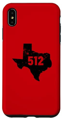Hülle für iPhone XS Max Texas 512 Area Code