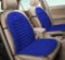 Auto Accessori Lupex - Coppia di schienali universali, kit da 2 pezzi, coprisedili anteriori, per sedili auto furgone autobus camion sedia ufficio, poliestere, con 92 sfere massaggianti (Royal)