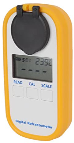 Spiritusmessgerät, Digitaler Handrefraktometer-Tester, Einfacher Ein-Klick-Test, 3 Sekunden Schnelle Ergebnisse, Digitaler Handrefraktometer-Tester für Spiritu