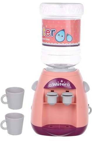 UPKOCH Minidispensador De Agua Dispensador De Agua para Niños Juguete De Fuente para Beber Juguete Dispensador De Agua De Simulación Mini Dispensador De Agua El Plastico Rosa