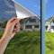 Spiegelfolie Selbstklebend Reflektierende Fensterfolie Sonnenschutzfolie Sichtschutzfolie UV-Schutz Wärmeisolierung Fenster für Büro und Haus (Silver, 40 * 200cm)