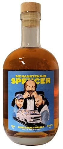 St. Kilian Bud Spencer Single Malt Whisky - Sie nannten ihn Spencer - Sonderabfüllung 0,7 l 59,1% by Reichelts I Exklusive auf 486 Flaschen limitierte Abfüllung