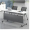 Lsoiup Multifunktionaler, Faltbarer Konferenztisch – Feststellbare Räder und rechteckiges Rolldesign für Büros/Klassenzimmer, 140 x 40 x 75 cm