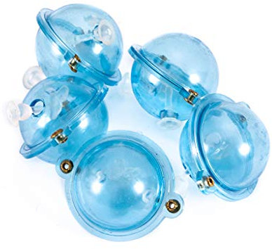 ZANGWAGRU 5 Stück Wasserkugel Angeln, Fishing Float, Angeln Schwimmer, Angelzubehör Posen,Fishing Float ABS Kunststoffkugeln Wasserball Bubble Floats Tackle Sea Fishing Outdoor-Zubehör 25/32/40/47mm