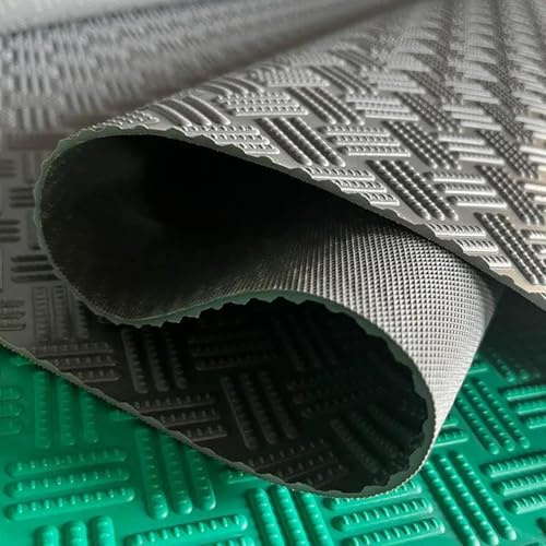 Anpassbarer Gummi-Garagenbodenbelag – rutschfeste Laufbandmatten, flexible graue Eingangs-Bodenmatte, strapazierfähige Werkbank-Bodenbelag (1 x 3 m)