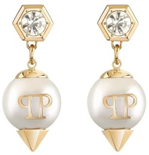 Philipp Plein Damen Ohrringe Edelstahl IP Gold RHAPSODY PJ8EA13EU