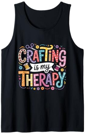 Basteln ist Meine Therapie Tank Top