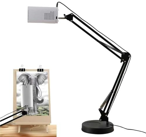 Art Projector for Tracing Drawing Painting, Portable Drawing Projector, Supports Mobile Phones, USB Flash Drives, Tablets, Adjustable Focu and Image Size, Sizes Suitable for A3, A4