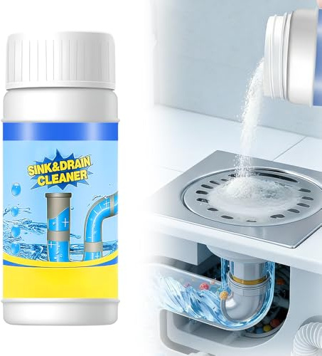 Abflussreiniger Leistungsstarkes Rohrreinigungsmittel, 2025 Neu WC Reiniger Rohrreiniger, Toilettenreiniger Extrem Stark WC Schaumreiniger für Küche und Bad Toiletten (1 Stück)