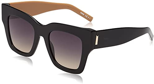 HUGO BOSS Damen Sonnenbrille, 204979 ,Schwarz Mehrfarbig ,62