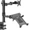 Thingy Club Adjustable Computer Monitor Arm Desktop Mount Stand Workstation Support Bracket Holder (Laptop & Monitor)