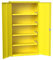 Verso Gefahrstoffschrank, Gelb, 105 x 55 x 200 cm