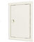 EVECS Puerta de inspección L4060R, color blanco, 41,8 x 61,8 cm, rejilla de ventilación