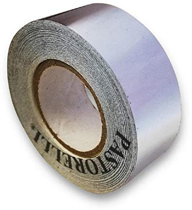 Pastorelli VERSAILLES - Nastri adesivi a specchio per decorazione cerchi (argento specchiato)