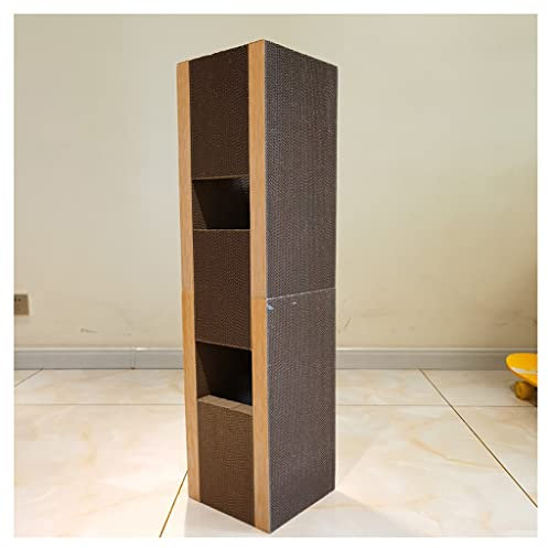 YUEYOULII Recarga de raspador Gato Vertical Scratch Durable Cat Scratch Ultimate Pet Scratch Post rascadores de Gatos para Gatos de Interior (Color : A)