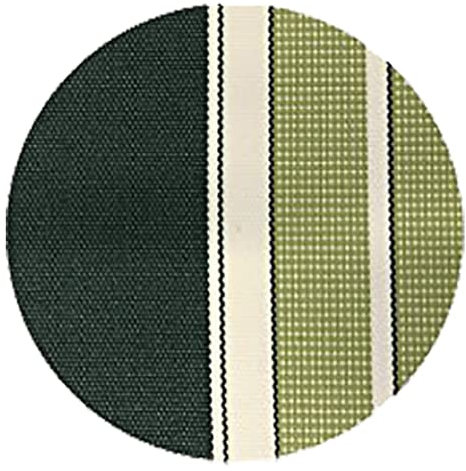 TENDA DA SOLE A CADUTA (CM.300 X H.250 - VERDE/BIANCO)