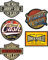 cut-it folientechnik & design MG613 / 5X Cash Aufkleber 9cm Sticker Set Johnny Rocker Musik Oldschool Rockabilly Kult Vintage Retro Auto Motorrad Biker