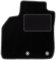 Wielganizator Automatte – Passend für Renault Grand Scenic III 7 Personen 2009-2015 – Velours – Autozubehör - Praktische Fußmatte Auto – 1-teilig - schwarz