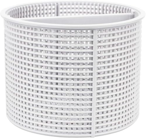 Sanyasi B-152 Swimming Pool Skimmer Replacement Basket for Hayward Pool Skimmer Replace SP1082 SP1083 SP1084 SP1085 Series Skimmers SP1082CA & SPX1082CA 7 inch Pool Skimmer Basket - White