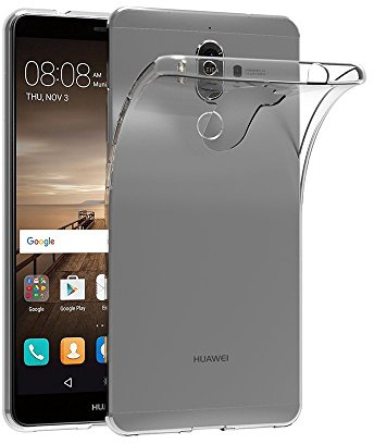 MaiJin Hülle für Huawei Mate 9 (5,9 Zoll) Crystal Clear Durchsichtige Backcover Handyhülle TPU Case