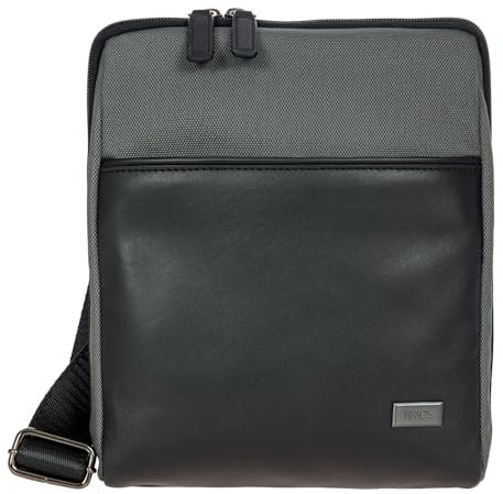 Bric's Monza Shoulder Bag L Grey/Black