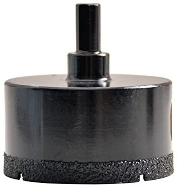 KATUR Diamond Drill Bit Brazed Core Hole Saw 65mm, Hollow Hole Cutter for Glass, Porcelain, Tile, Marble, Ceramic, Granite