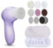 Bella Ciao 15-PC Full Body Skin Care Set |Facial Skin Care Products w/Makeup Sponge, Facial Cleansing Brush & Body Scrubs for Women Exfoliation |Facial Cleanser - Face, Feet, Hands - Case (Purple)