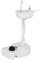 TANGZON Portable Camping Sink, Wash Hand Basin Stand with Wheels, Towel Holder & Soap Dispenser, 17L Capacity Handwash Sink for Outdoor Events Worksite Gathering Picnic (Without 24L Sewage Tank)