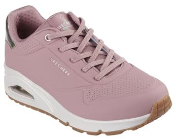 Skechers Femme Uno - Shimmer Away Basket, Fuchsia, 40 EU