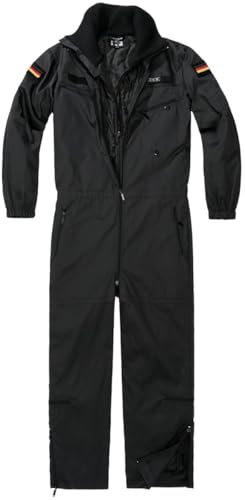 BWuM Bundeswehr Panzerkombi Tactical mit Futter, Größe:3XL, Farbe:Schwarz