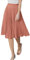 GRACE KARIN Chic Jupe Femme Plissée Mi Longue A-Ligne Décontracté Basique Couleur Unie XL cl2473-4/Rose