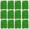 TouTToNG 12 Stück Kunstpflanze grüne Wand Pflanzen für Garten Dekor, Künstliche Rasen Panel Wandpaneel Pflanzenwand 308Dichten 60cm*40cm