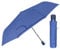 PERLETTI Regenschirm Damen Automatik Auf Zu Blau Violett - Frauen Taschenschirm Sturmfest Windischer - Reise Mini Regen Schirm Klein Kompakt Taschenregenschirm - Durchmesser 98 cm (Indigo)