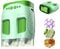 Kids Dual Lens Microscope with Binoculars - High Definition 1000x Microscope Telescope - Portable 2 Inch Screen Micro scope with LED Light for Students Educational Toys
