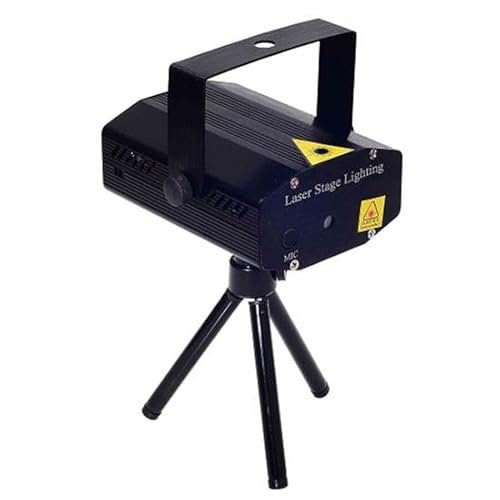 London Express Disco Party Lights, Sound Activated Light with Remote Control DJ Stage Lights Effects Strobe Projector for Club Kids Party Wedding Bar Festival Home Birthday Parties Christmas (Black)