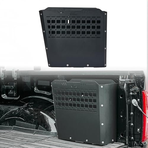 JOYTUTUS Truck Bed Storage Box Compatible with 2015-2025 F150 F250 F350, Heavy-Duty Metal Pickup Tool Box for Truck Bed, 57L Truck Bed Tool Storage Box Toolboxes, Side Tool Box Toolbox Cargo Box