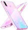 Eherui Cover per Huawei P30 Lite Glitter, Brillantini Custodia Morbido TPU Protezione Trasparente Antiurto Silicone per Huawei P30 Lite Case,Trasparente
