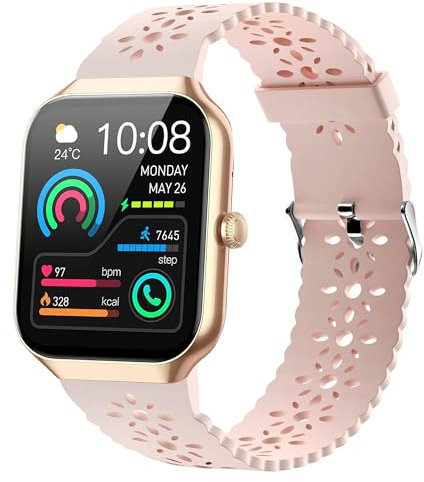 Blueshaweu Cinturino di ricambio per smartwatch P98, P99 da 5 cm, in silicone da 22 mm, compatibile con orologio QCOQ, Hendari, CASCHO P98/Motast, Togala, Jugeman P99, HKOMA L2H5B, 22mm Size,