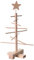Holyart Albero di Natale Xmas3 in Legno Naturale dallo Stile Essenziale 45 cm