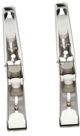 Mobestech 2piezas Rejilla De Acero Inoxidable Para Horno Microondas Soporte Retráctil De Cocina Rejilla Gruesa De Almacenamiento Para Pared Para Cocina