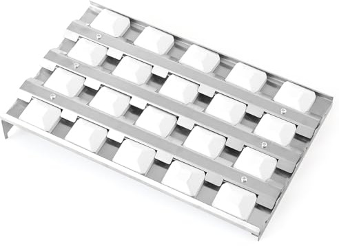 Beurbcikue 80707 Grill-Brikettschale für Lynx-Grills, 61 cm, 91,4 cm, 106,7 cm, Keramik-Heizplatte, Ersatzteile für Sedona von Lynx L400, L600, L700 (inkl. Keramikbriketts)