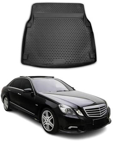 OMAC Kofferraummatte Kofferraumwanne kompatibel mit Mercedes E Klasse W212 2009-2016 Elegance