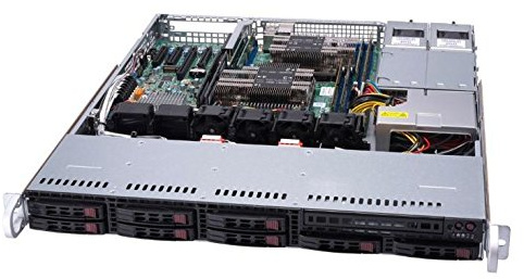 Supermicro SuperServer 1029P-MTR Intel® C621 LGA 3647 Rack (1U) schwarz - Server Barebone (Intel® C621, LGA 3647, 10,4 GT/s, Intel® Xeon®, DDR4-SDRAM, 1000 GB)