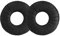 kwmobile Almohadillas compatibles con Sony MDR-ZX110 / MDR-ZX310/ MDR-ZX330 Almohadillas - 2X Almohadilla de Repuesto para Auriculares en Cuero sintético