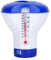 Thermometre Distributeur Chlore Flottant Piscine Amusant Diffuseur Pastille Connecte Précis pour Galet Multifonction Thermomètre Produit Chimique avec Support de Tablette