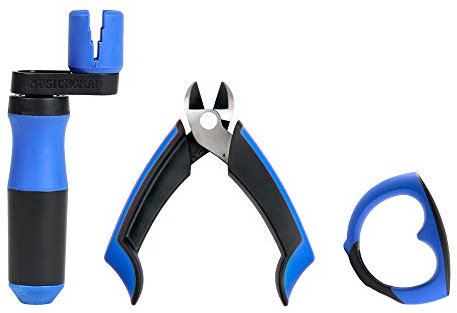 Music Nomad GRIP Winder/Cutter/Puller/10mm Wrench All in One Premium String Changing Kit for all Guitars & Basses
