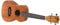 VOLT by Voggenreiter Ukulele Valencia, Größe: Tenor, laminierte Decke Mahagoni, Griffbrett: Palisander, edle Lackierung, Schalloch-Gravur, Länge: ca. 660 mm, mit Gurtknöpfen, inkl. gefütterte Tasche
