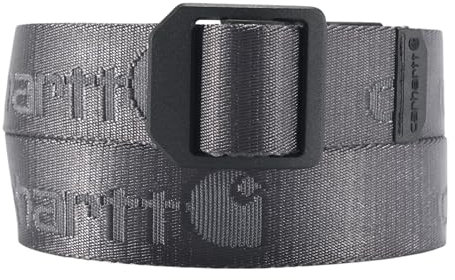 Carhartt, NYLON WEBBING LADDER LOCK BELT Uomo, Ghiaia, L