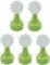 Mini arrosoir 5pcs, Buses d'arrosage de Haut de Bouteille, Bouchons de Bouteilles en Plastique, arrosoirs, pour Outil d'arrosage de Maison de Plantes de Serre d'intérieur (Vert 2)