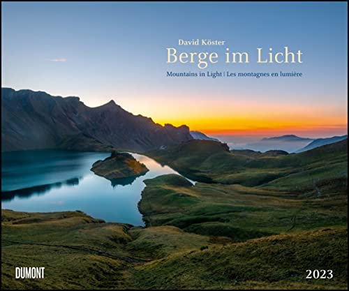 DUMONT Berge im Licht - Kalender 2023 - DuMont-Verlag - Fotokunst-Kalender - Wandkalender - 60 cm x 50 cm